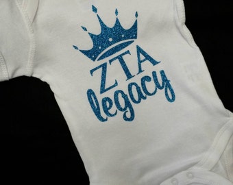 ZTA Legacy Custom Baby Bodysuit