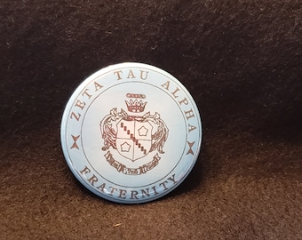 ZTA Logo or Crest Buttons (2.25" Pin-back) Qty 1-10