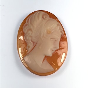 Vintage hand-carved shell Cameo / CA3283