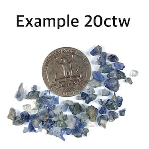 Benitoite Rough Genuine from California / Worlds Rarest Gems
