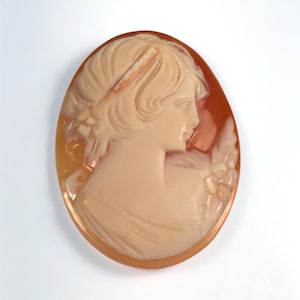 Vintage hand-carved shell Cameo / CA3256