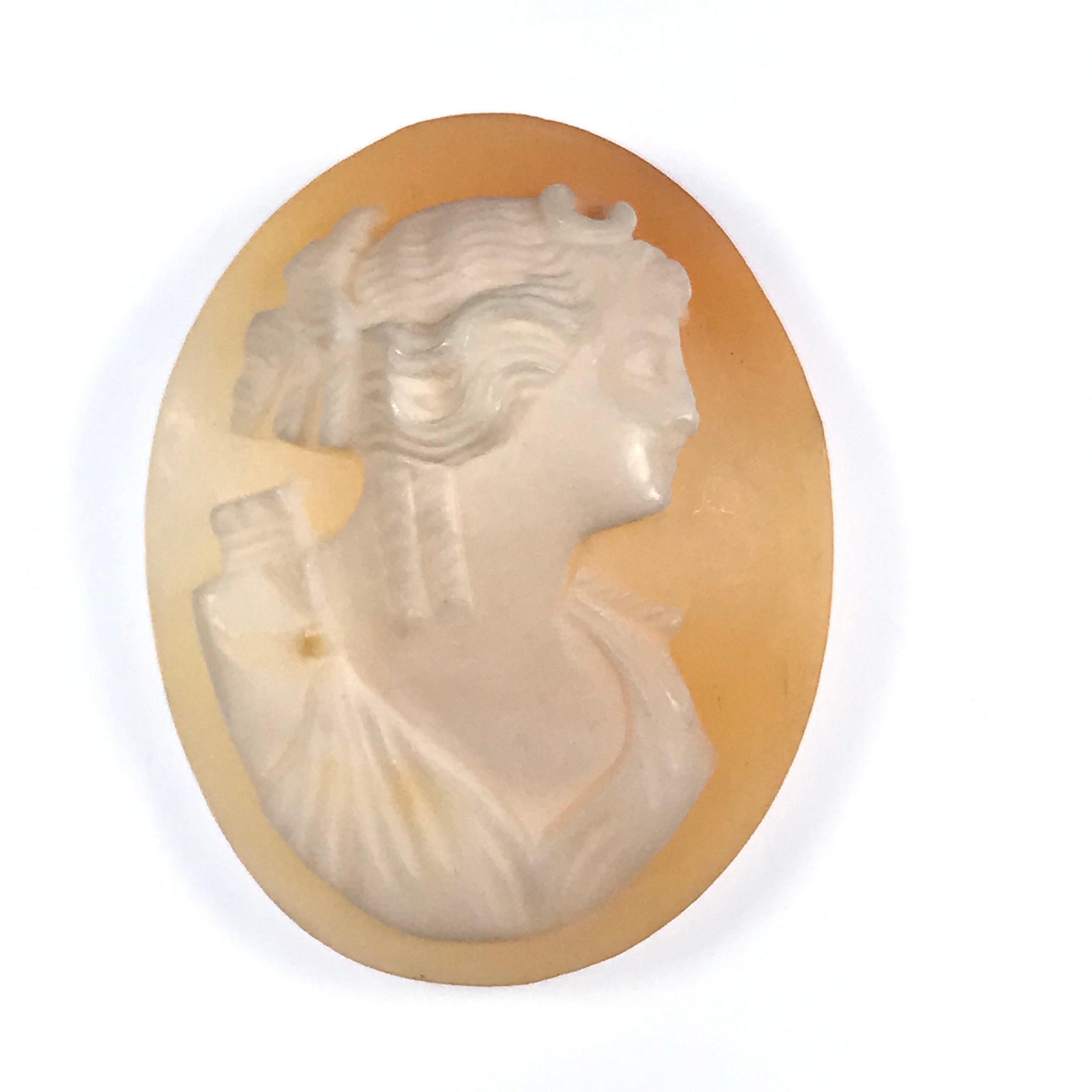 ヴィンテージ手彫りシェルカメオ / CA3244 - Etsy 日本