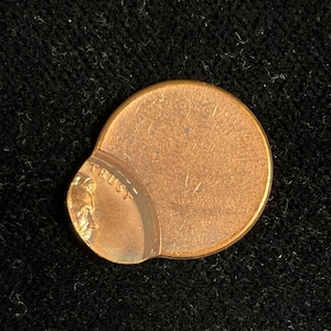 Off-Center Error Copper Cent / U.S. Mint Genuine Mis-strike Penny Coin – Rare / C3530