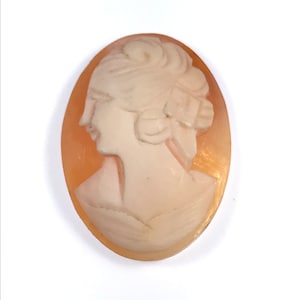 Vintage hand-carved shell Cameo / CA3277