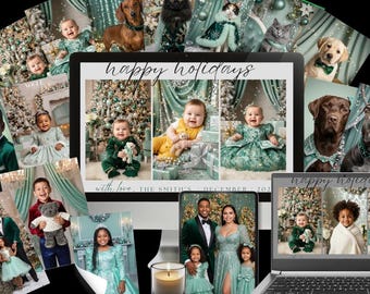 White Label AI MicroSaas App HollyGlow Studio™ Christmas Photos | No Coding, Resell Rights | Trending | Launch Your AI PLR Business in a Box