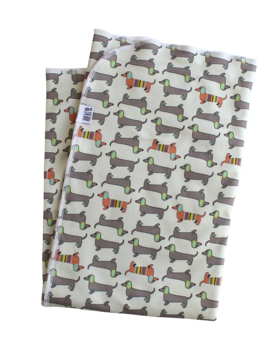 dachshund baby blanket