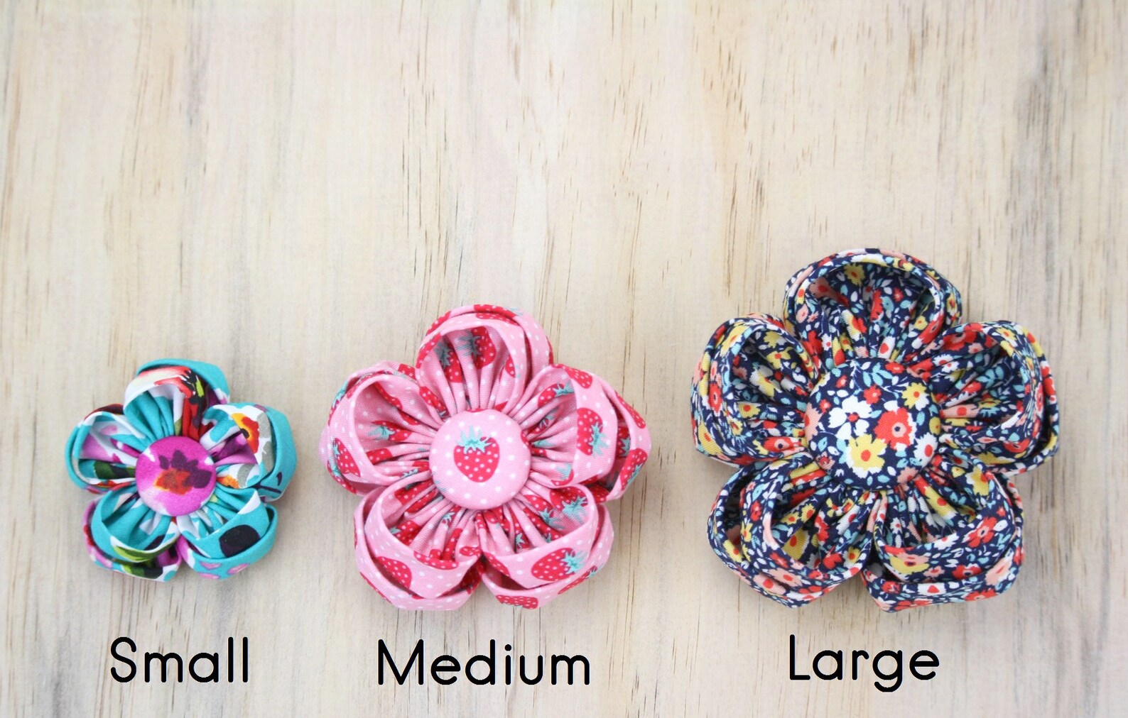Dog Flower Collar Accessory Removable Fabric Flower Choose Etsy