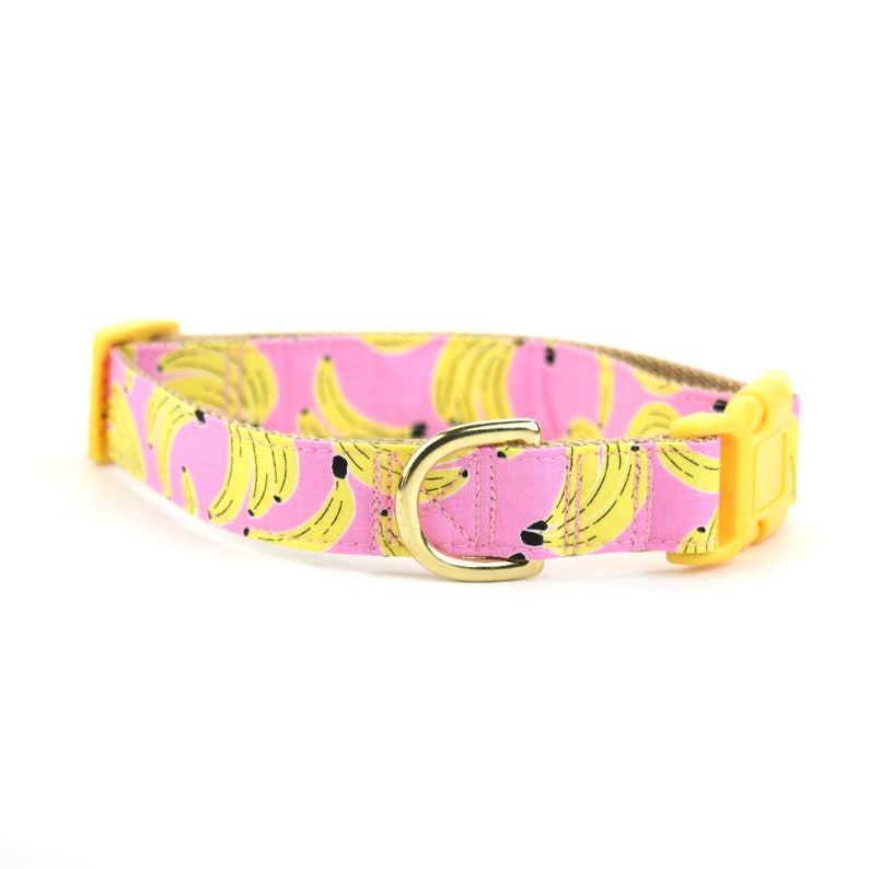 Banana Dog Collar 'peelin' Happy' Etsy