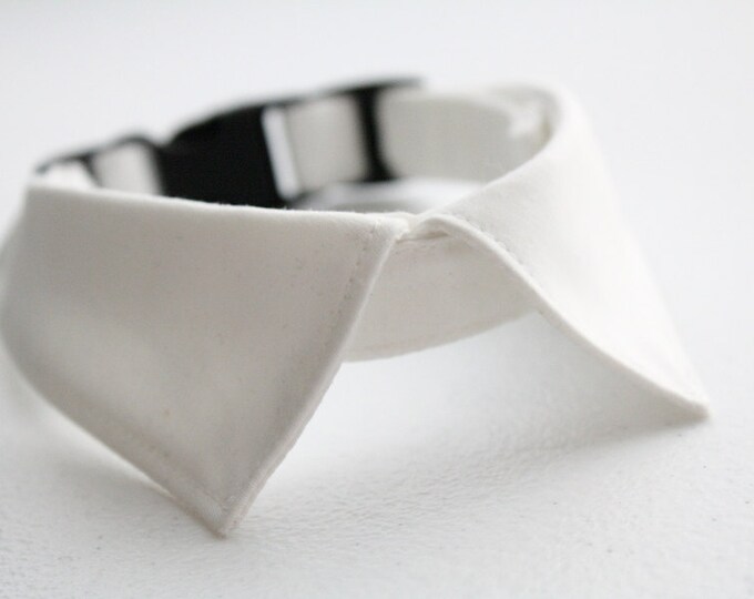 Dog Wedding Collar Cat Shirt Collar Formal Adjustable Mini Etsy
