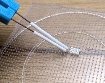 Pince à perles fusibles en plastique artisanat de perles faites à la main, outil de jeu d'artisanat créatif manuel pour les enfants