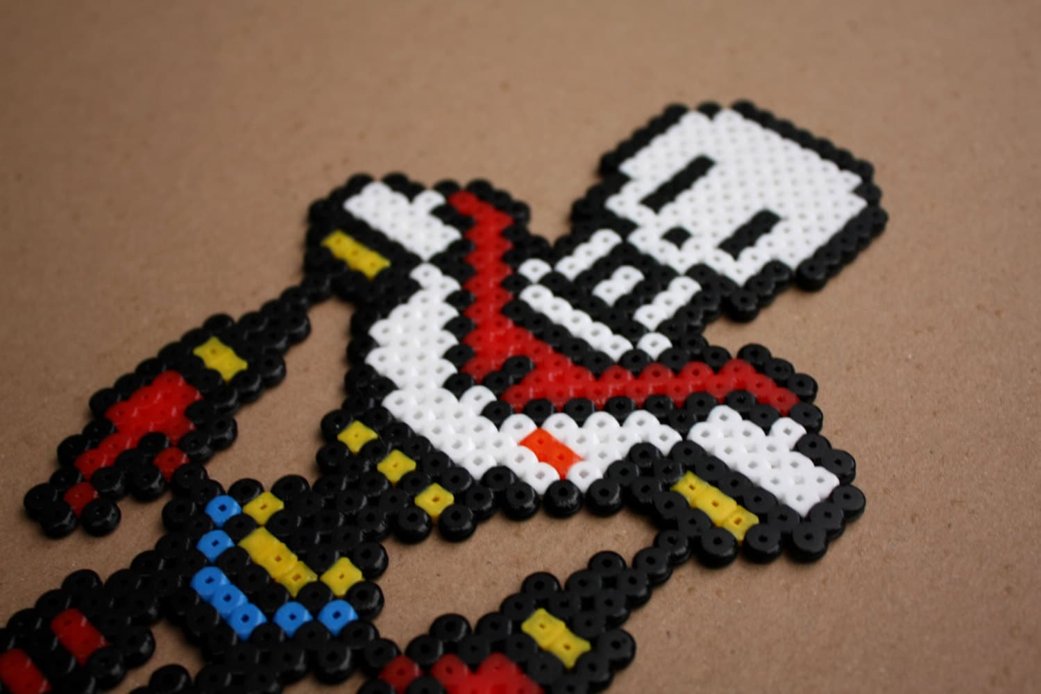 LEGO Flowey  Art de colliers de perles, Art perle, Pixel art