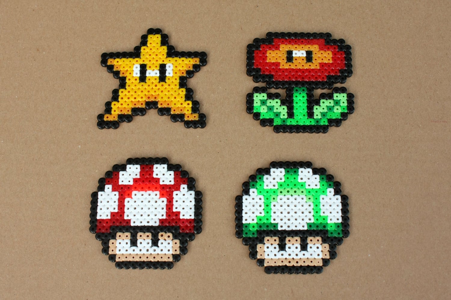 Super mario 2024 hama beads
