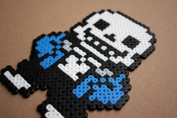 Make Your Own Sans Undertale Pixel Art Iron On Patches For DIY