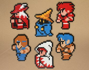 Final Fantasy handmade perler bead figure