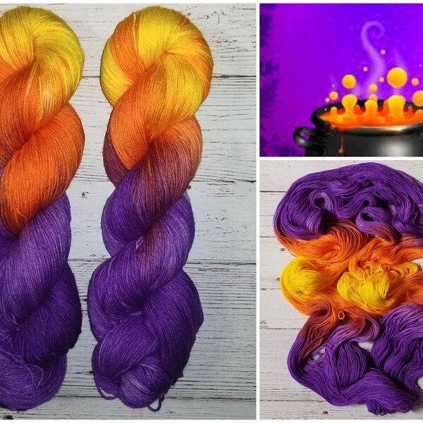 Halloween Yarn - Etsy