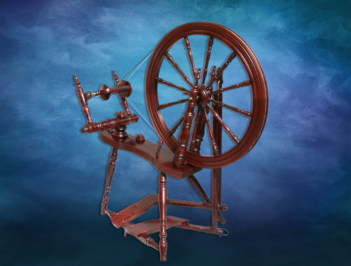 Kromski Symphony Saxony style sleeping beauty spinning wheel Etsy