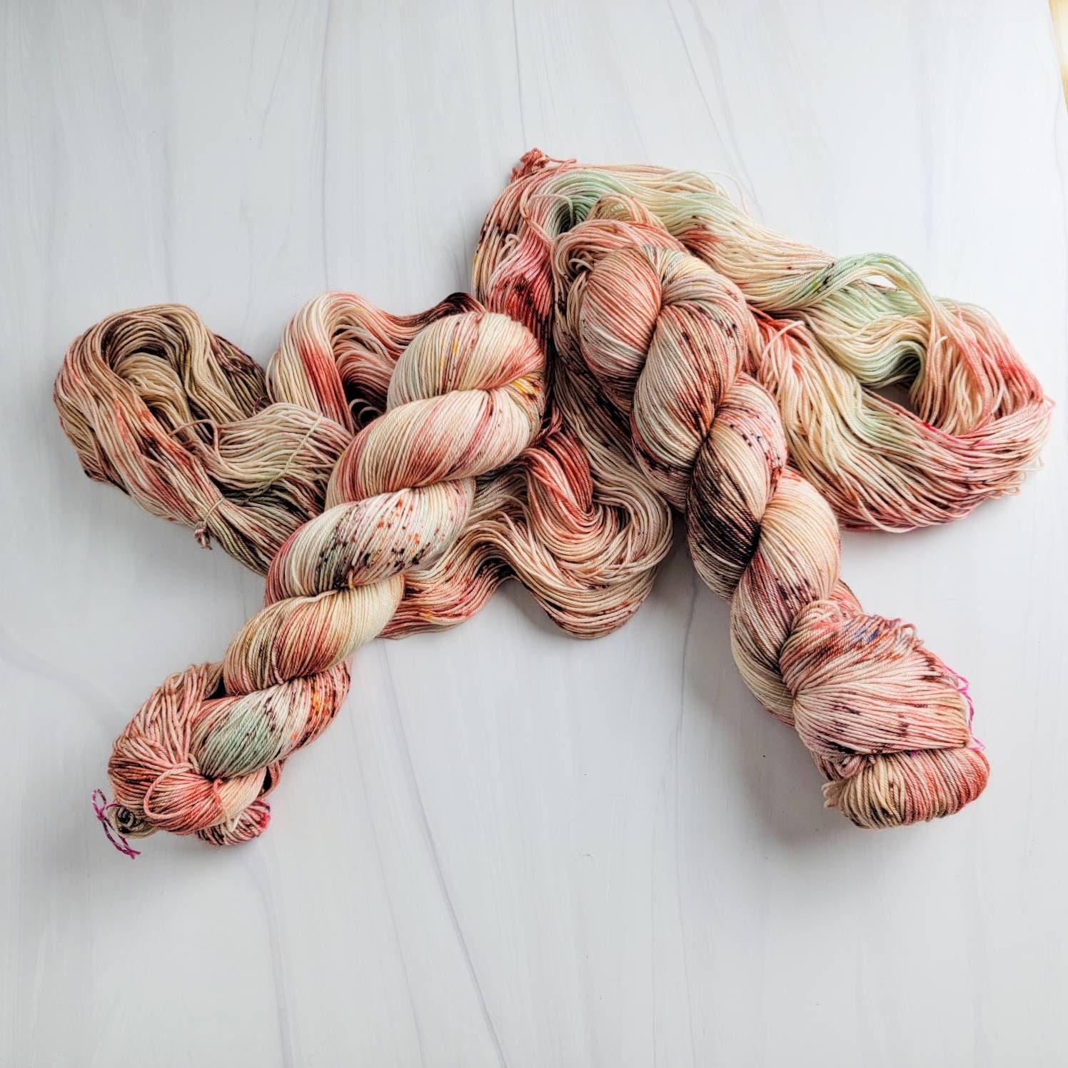 Antique - Hand Dyed Speckled Yarn- Choose Your Base - SW Merino 100g ...