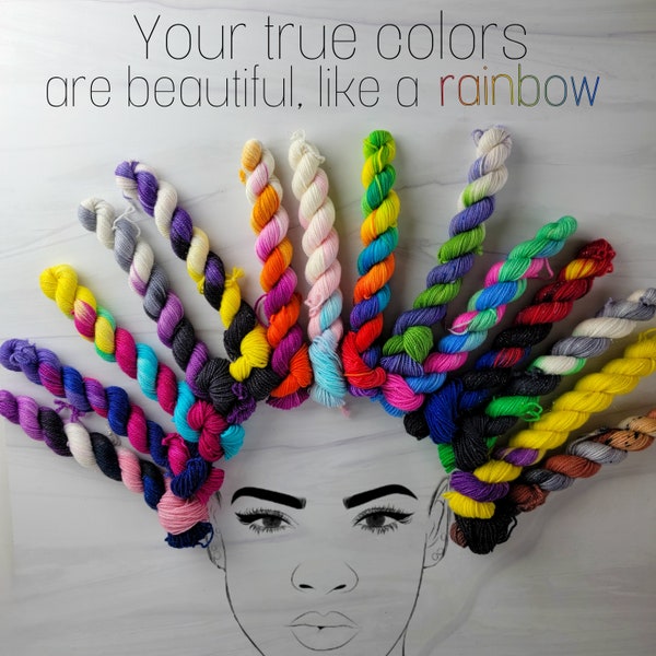 Lgbtq Pride Yarn Etsy