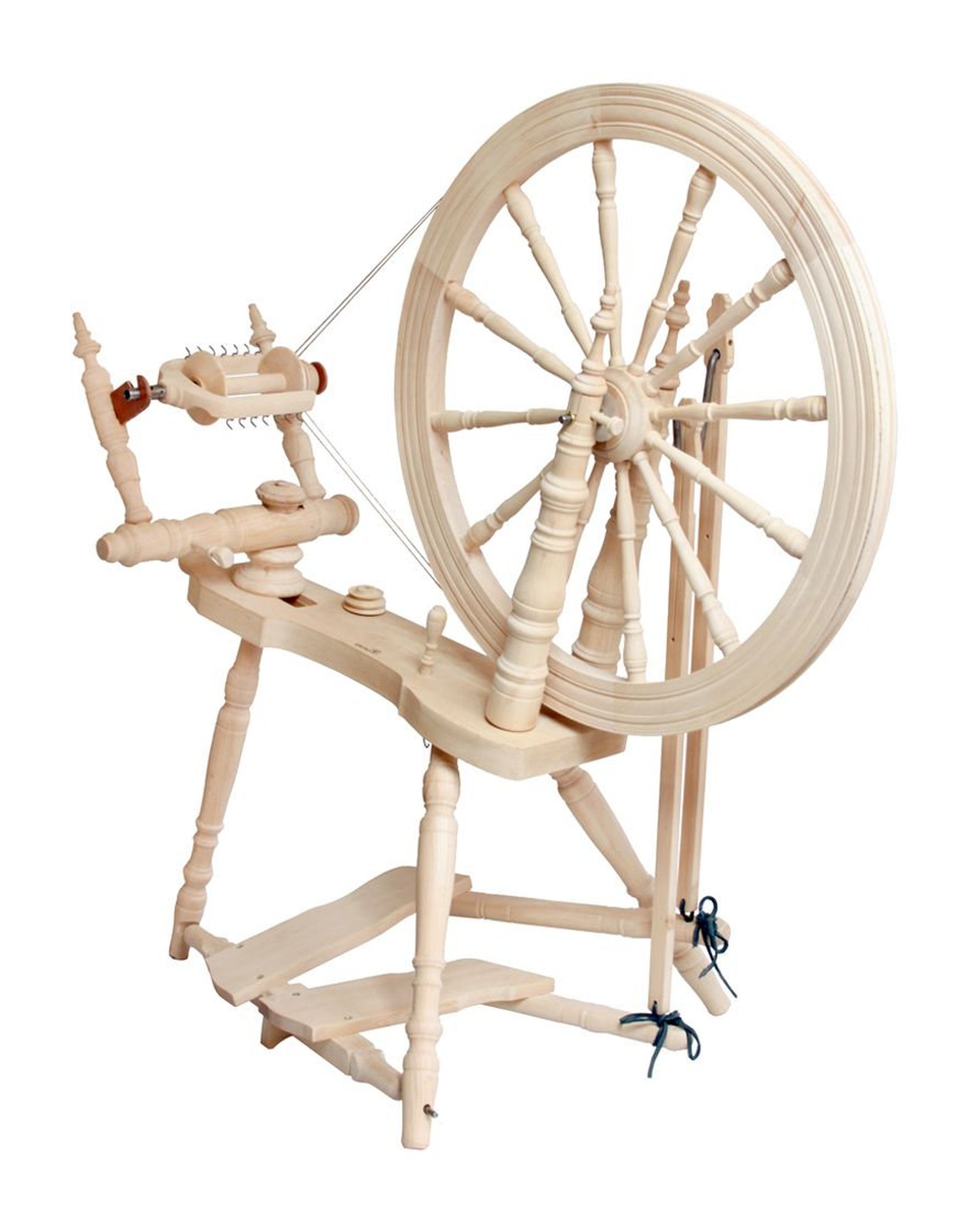 Kromski Symphony Saxony style sleeping beauty spinning wheel Etsy