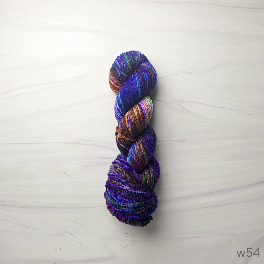 RTS Ready to Ship - W54 Worsted Yarn Base -exact Skein Shown - 100g 219 ...