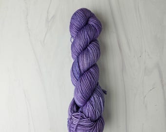 RTS Ready to Ship duo3  sock base 2-ply -exact skein shown - 100g 399 yards ultra fine SW Merino Nylon - purple amethyst