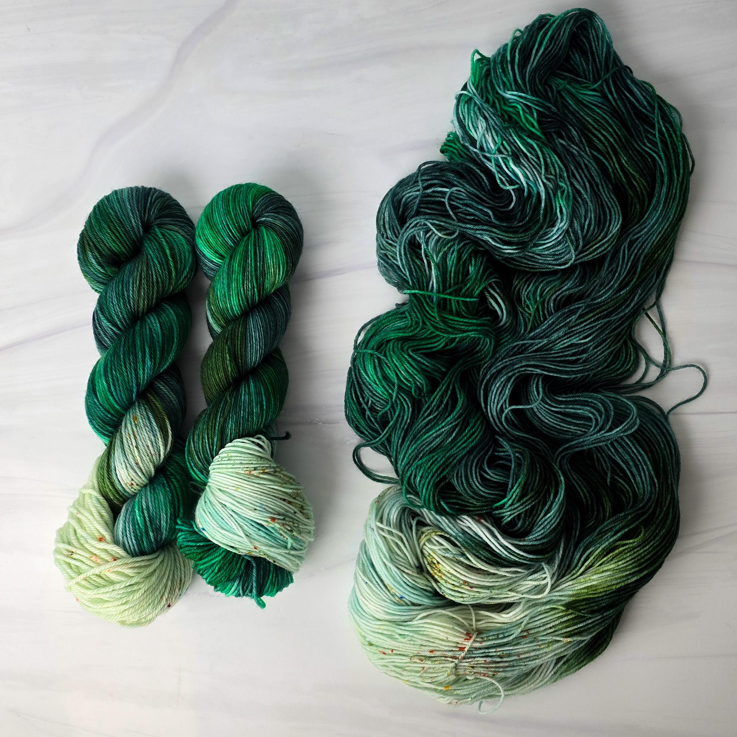 Midgard - Hand Dyed Variegated Yarn - Fingering Lace to Worsted to