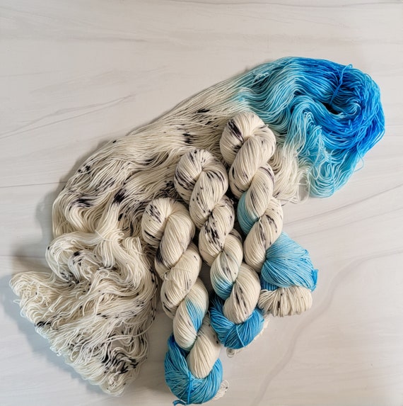 Buy Blue Dress on A Boat - Hand Dyed Variegated Yarn - Fingering Worsted  Bulky- Choose Your Base- White Blue Black Taylor Swift Inspired Yarn Online  in India - Etsy