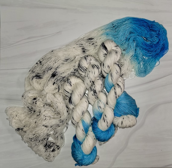 Buy Blue Dress on A Boat - Hand Dyed Variegated Yarn - Fingering Worsted  Bulky- Choose Your Base- White Blue Black Taylor Swift Inspired Yarn Online  in India - Etsy