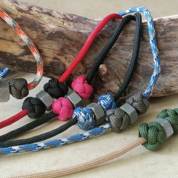 Paracord Necklace Etsy