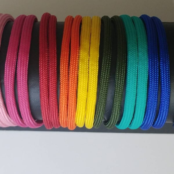 Adjustable Paracord 550 Bracelet Solid Colors