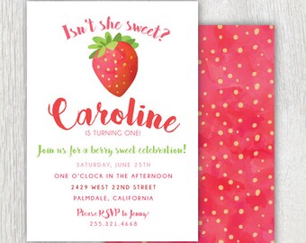 Printable valentine birthday invitation Our little | Etsy