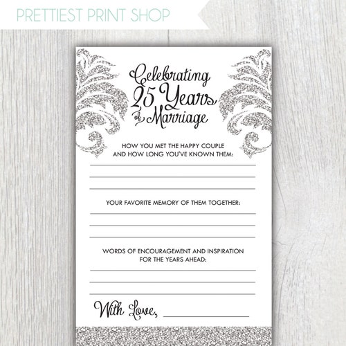 Printable Anniversary Party Sheets Damask 50th Anniversary - Etsy
