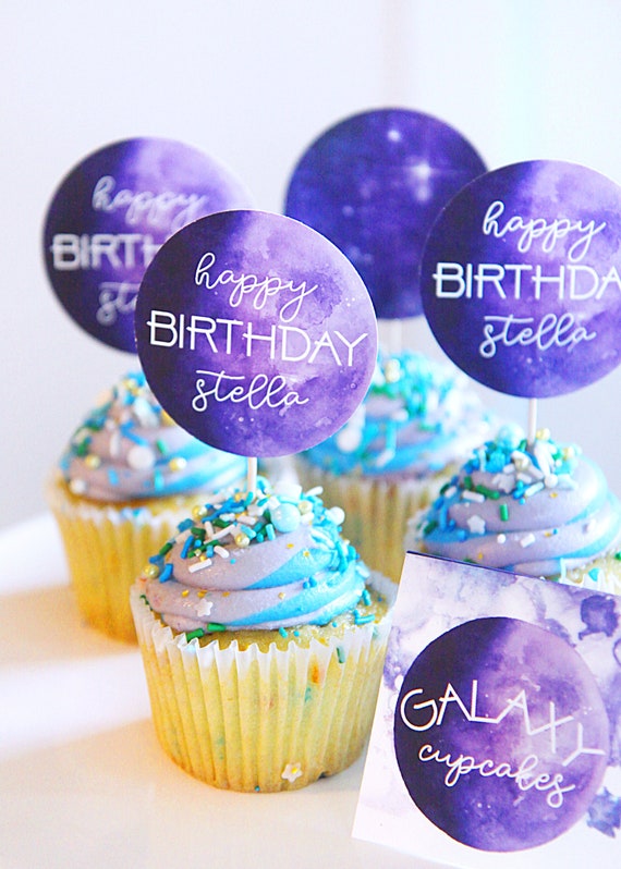  Carte cadeau  - Imprimer - Cupcakes d'anniversaire:  Gift Cards