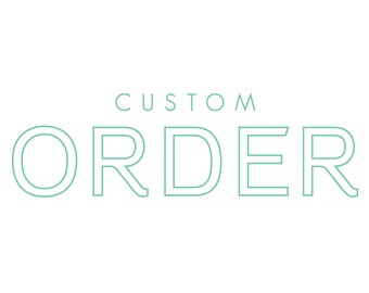 Custom print order for Jessica