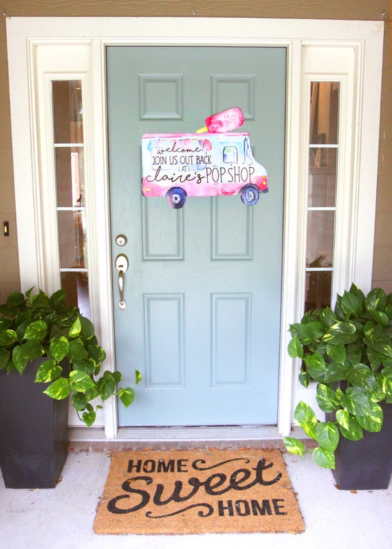 Printable popsicle truck welcome sign - Popsicle sign - Popsicle party sign - Ice cream truck birthday party - Popsicle party - Customizable Il_570xn