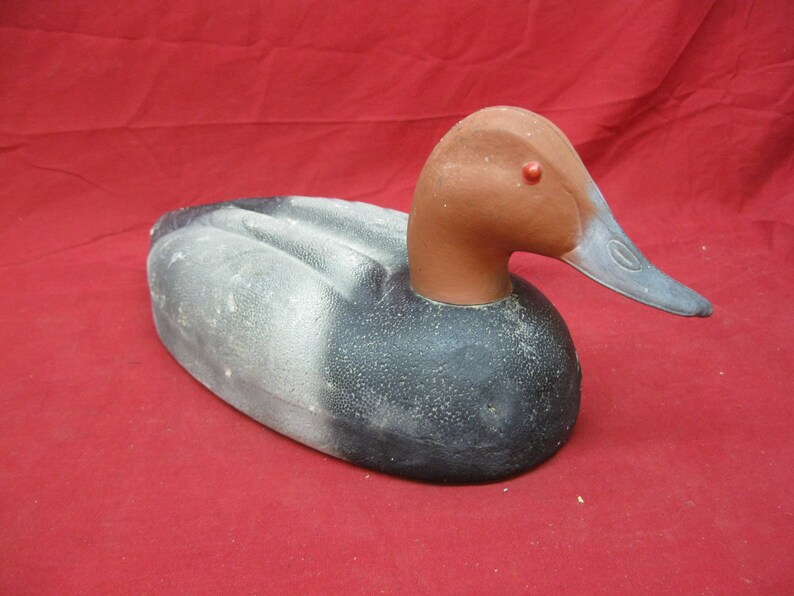 Vintage Foam Duck Decoy Diver Duck Redhead Etsy