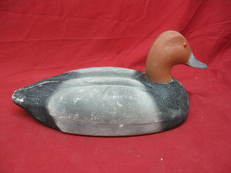 Vintage Foam Duck Decoy Diver Duck Redhead Etsy