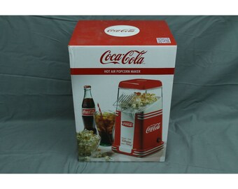 coca cola popcorn cart