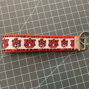Auburn key fob wristlet