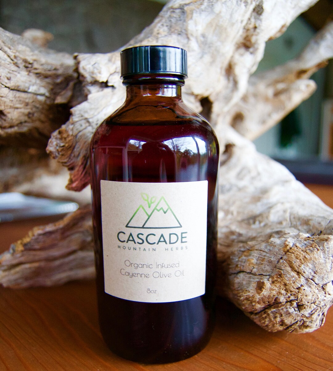 Organic Cayenne Infused Olive Oil Etsy