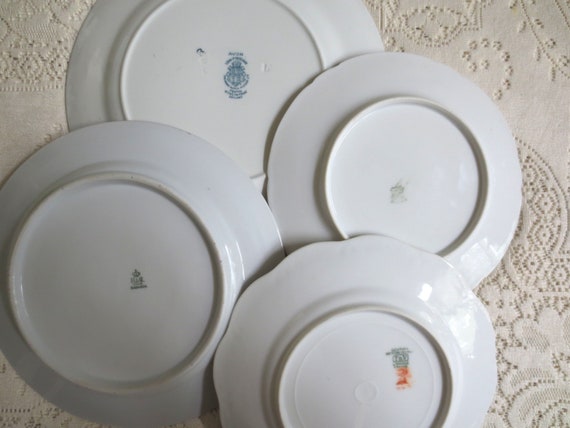 Set Of 4 Vintage Decorative Wall Plates Farmhouse Kitchen Etsy