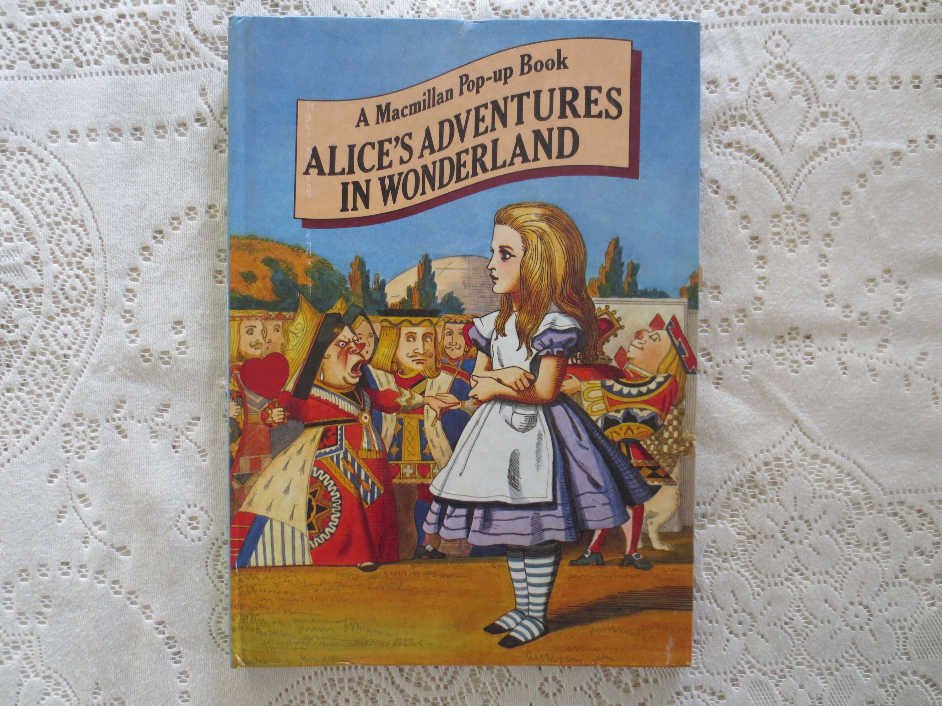 Vintage Alice in Wonderland Pop Up Book. 1980s colorful | Etsy