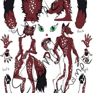 Custom Furry/Anthro Commissions