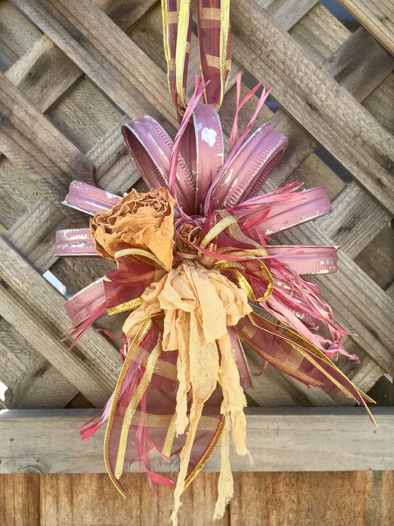 Mason Jar Lid Front Door Wreath or Table Centerpiece Thanksgiving Pumpkin Autumn Fall Rustic Farmhouse Farm Country Decor Decorations Gift Il_570xn