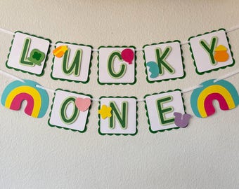 Lucky One erste Geburtstagsbanner - Magische Getreide inspirierte Geburtstags Dekoration