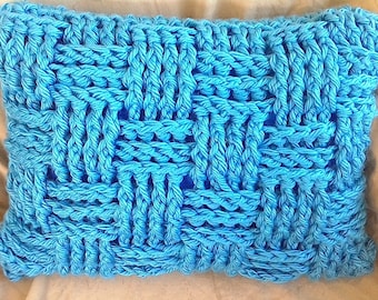 Charlotte Blue Pillow