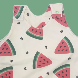 Unisex Wassermelone Baby Strampler