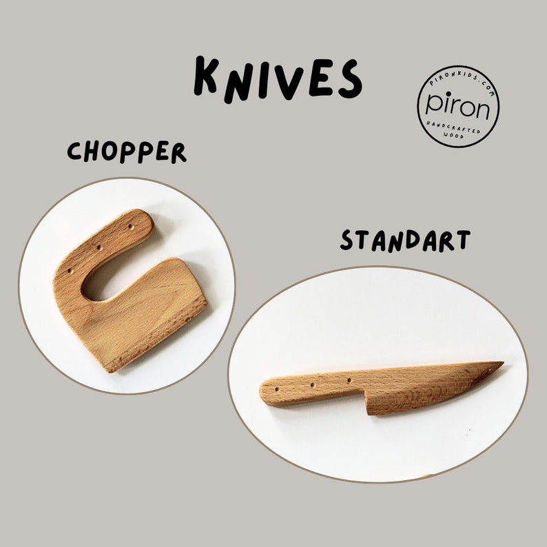 wooden knifes, save knive, wooden chopper