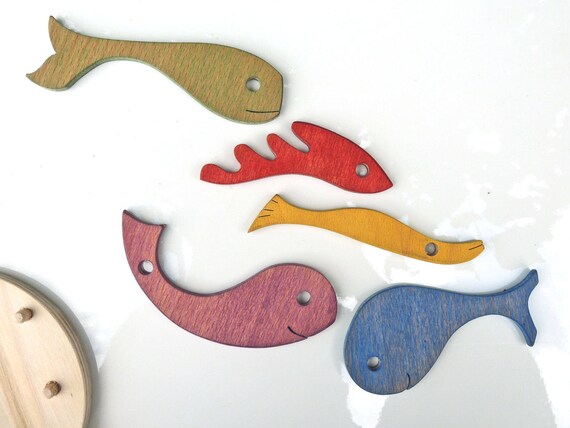 wooden fish puzzle