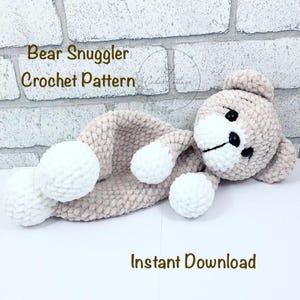 Padrão de Crochê para Ursinho de Pelúcia, Amigurumi de Costura Simples (Padrão em PDF), Presente, Bichinho de Pelúcia